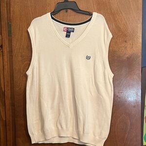 Sweater vest for men by Chaps, vintage. Pull over style.